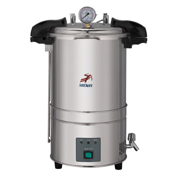 上海申安DSX-280A手提式壓力蒸汽滅菌器高壓滅菌鍋醫用消毒鍋